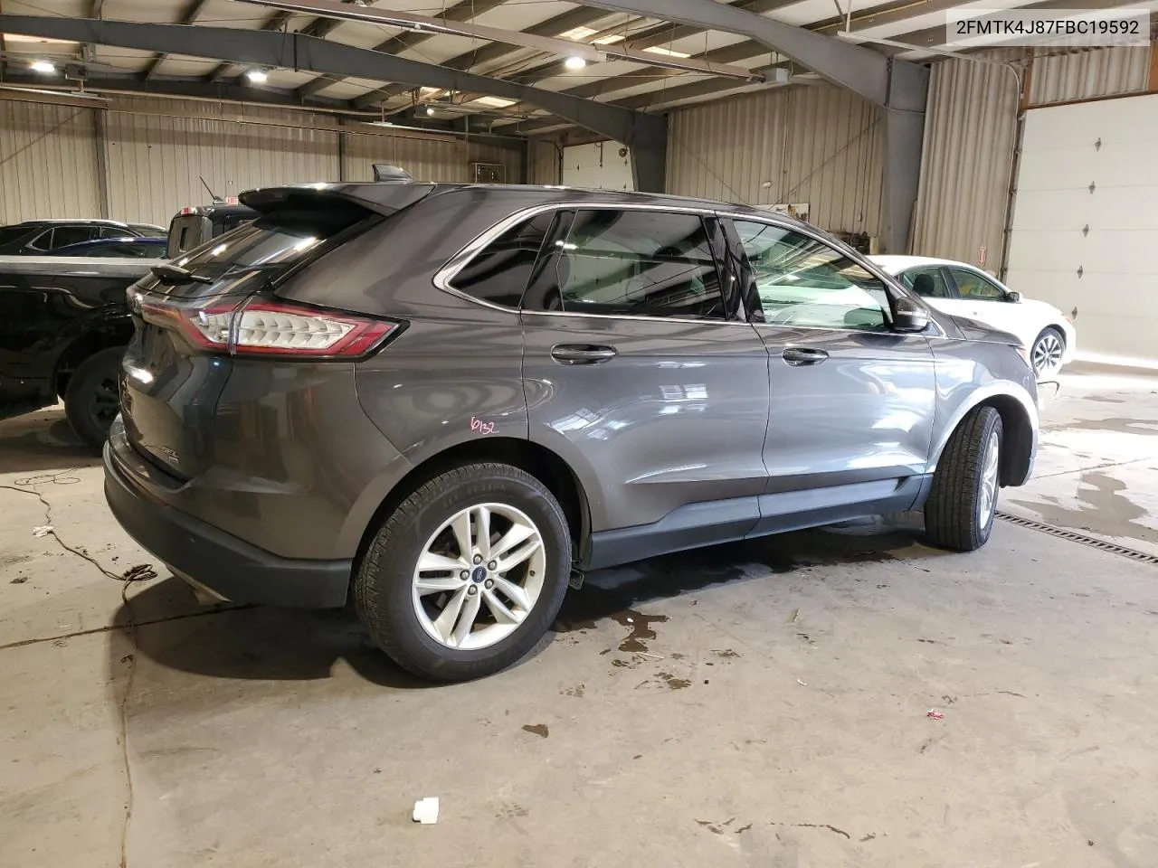 2015 Ford Edge Sel VIN: 2FMTK4J87FBC19592 Lot: 80285394