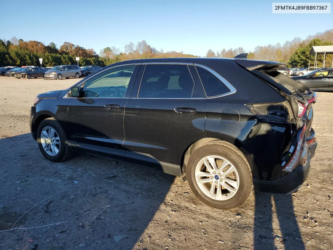 2015 Ford Edge Sel VIN: 2FMTK4J89FBB97367 Lot: 80334424