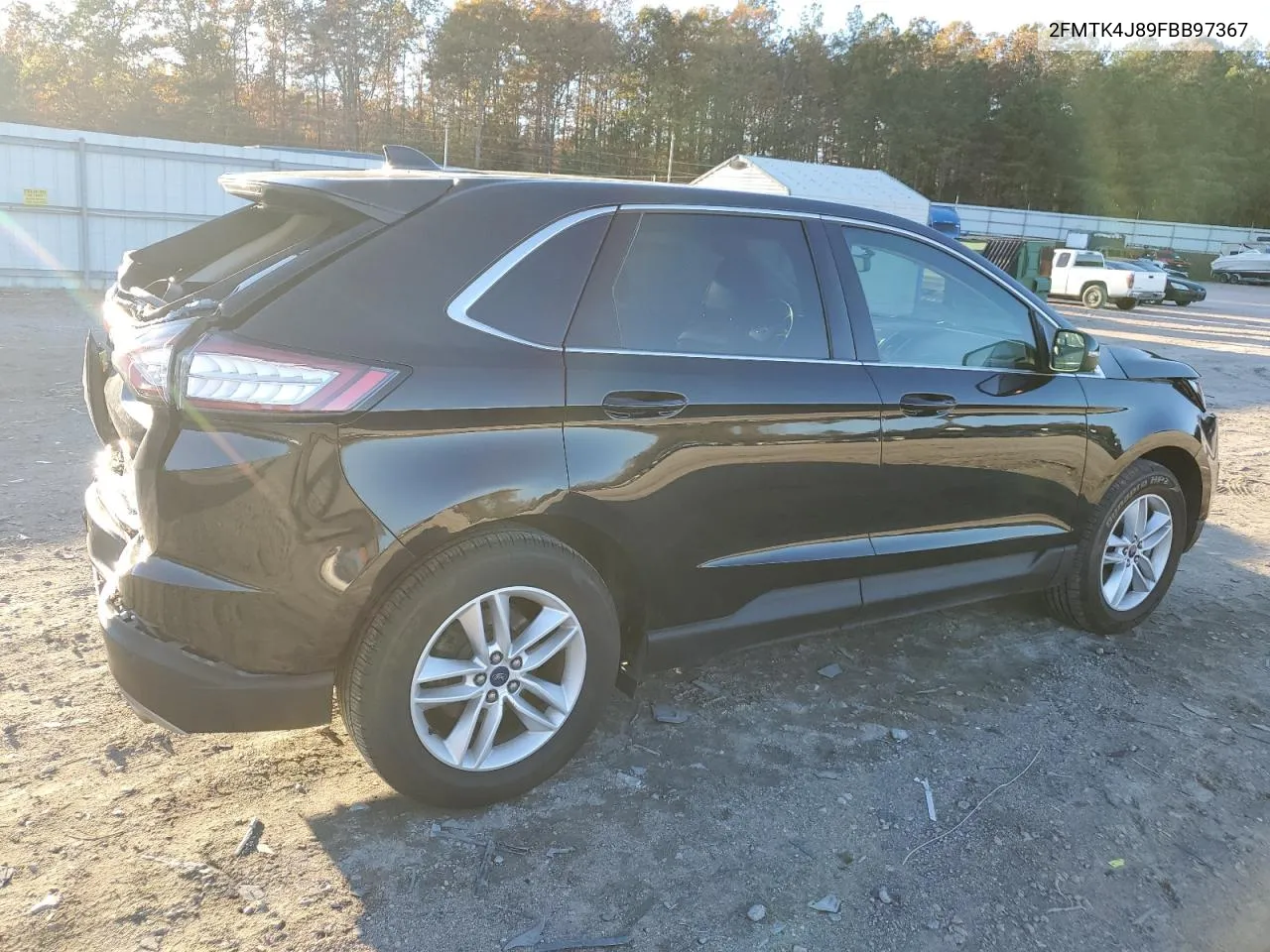 2015 Ford Edge Sel VIN: 2FMTK4J89FBB97367 Lot: 80334424