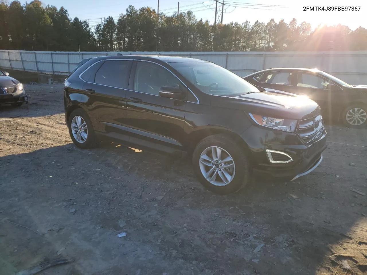 2015 Ford Edge Sel VIN: 2FMTK4J89FBB97367 Lot: 80334424