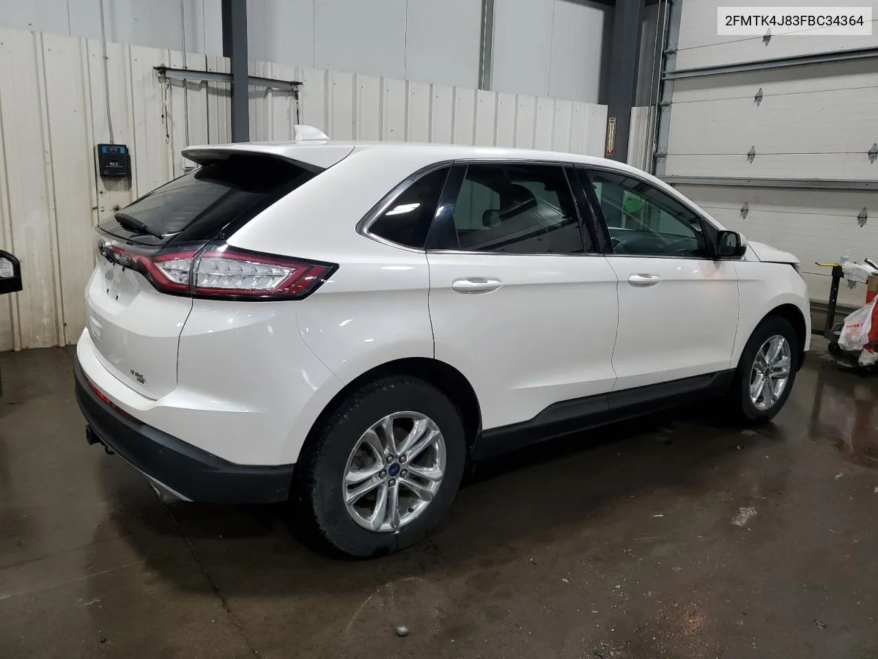 2015 Ford Edge Sel VIN: 2FMTK4J83FBC34364 Lot: 80362024