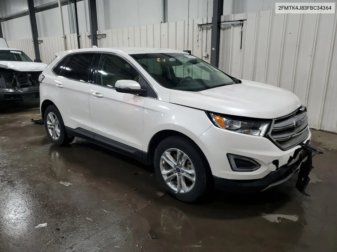 2015 Ford Edge Sel VIN: 2FMTK4J83FBC34364 Lot: 80362024