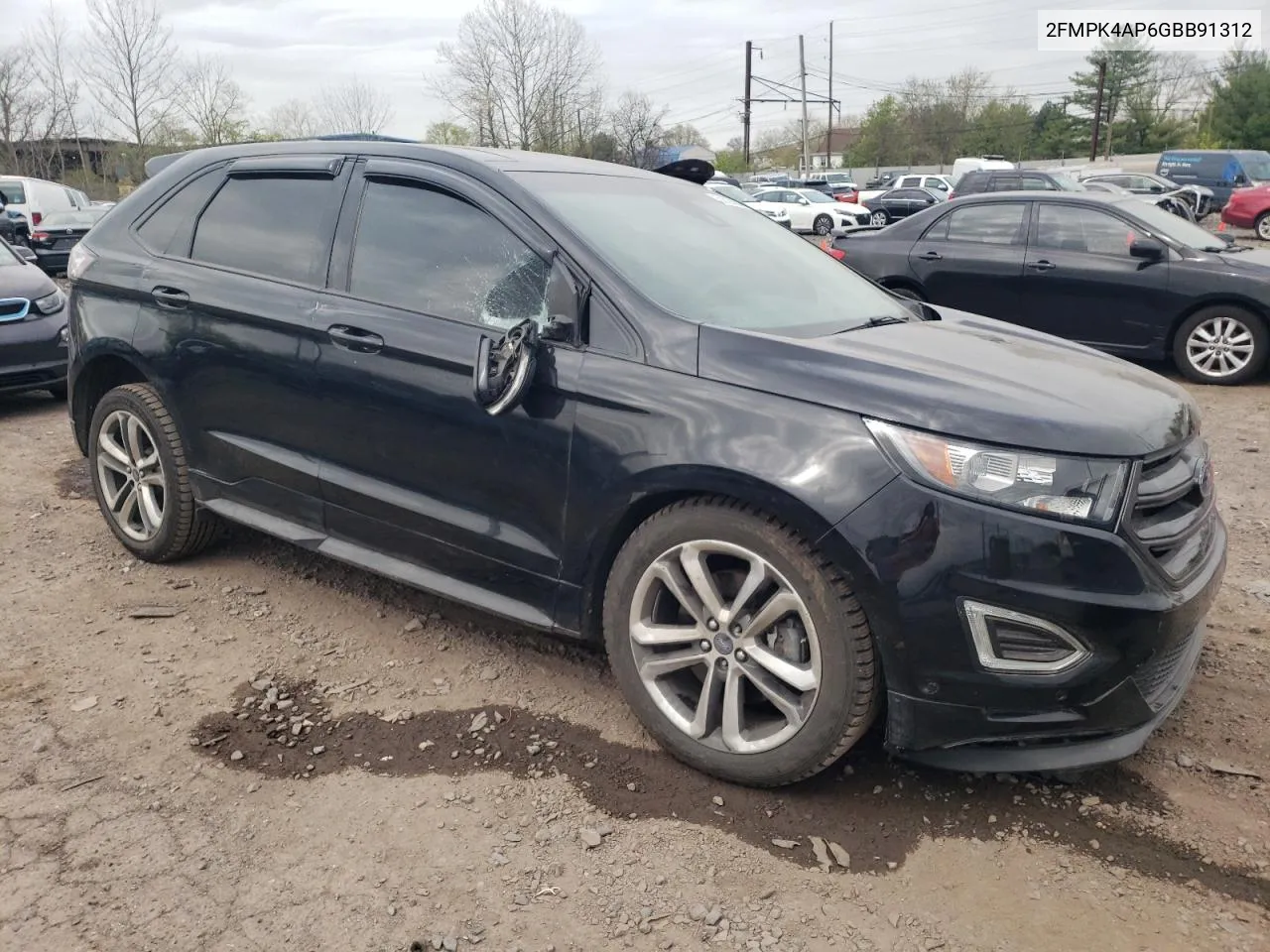 2FMPK4AP6GBB91312 2016 Ford Edge Sport