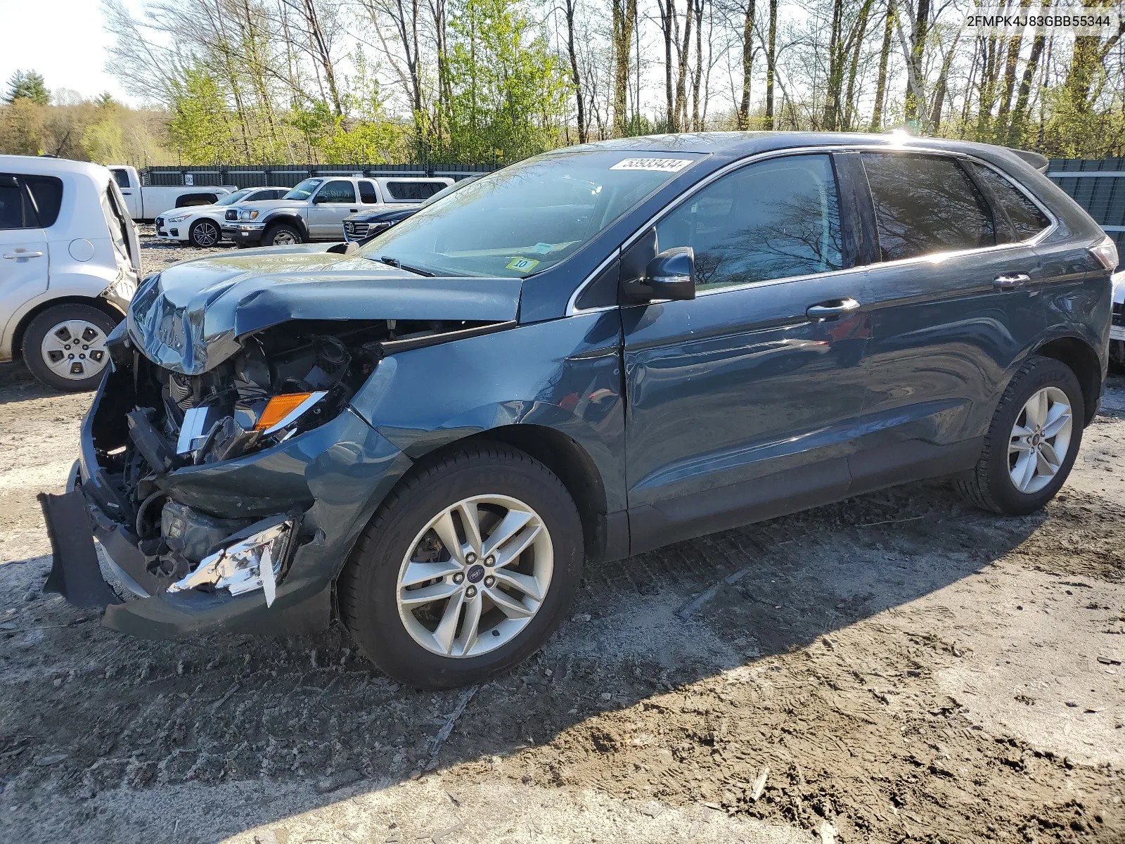 2FMPK4J83GBB55344 2016 Ford Edge Sel