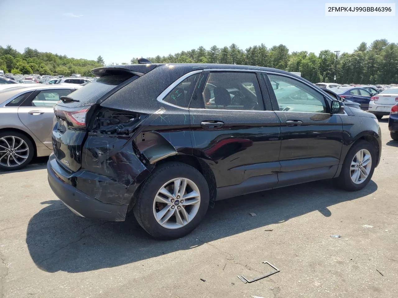 2016 Ford Edge Sel VIN: 2FMPK4J99GBB46396 Lot: 56045214