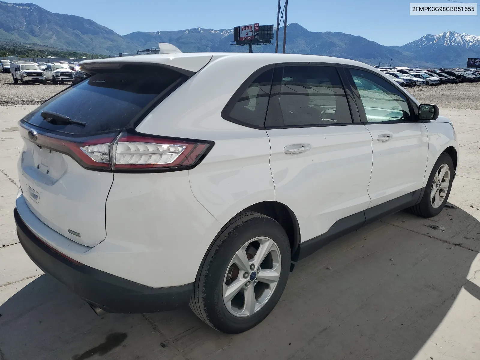 2FMPK3G98GBB51655 2016 Ford Edge Se