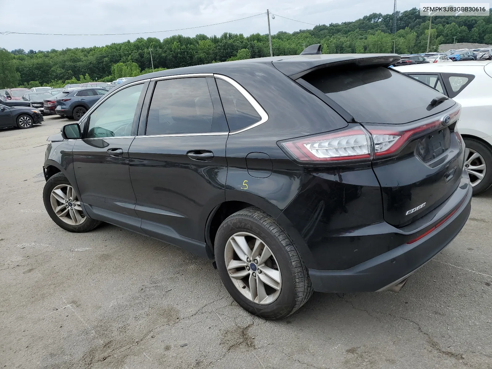 2016 Ford Edge Sel VIN: 2FMPK3J83GBB30616 Lot: 56498904