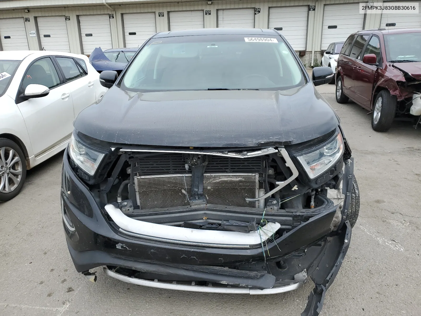 2016 Ford Edge Sel VIN: 2FMPK3J83GBB30616 Lot: 56498904