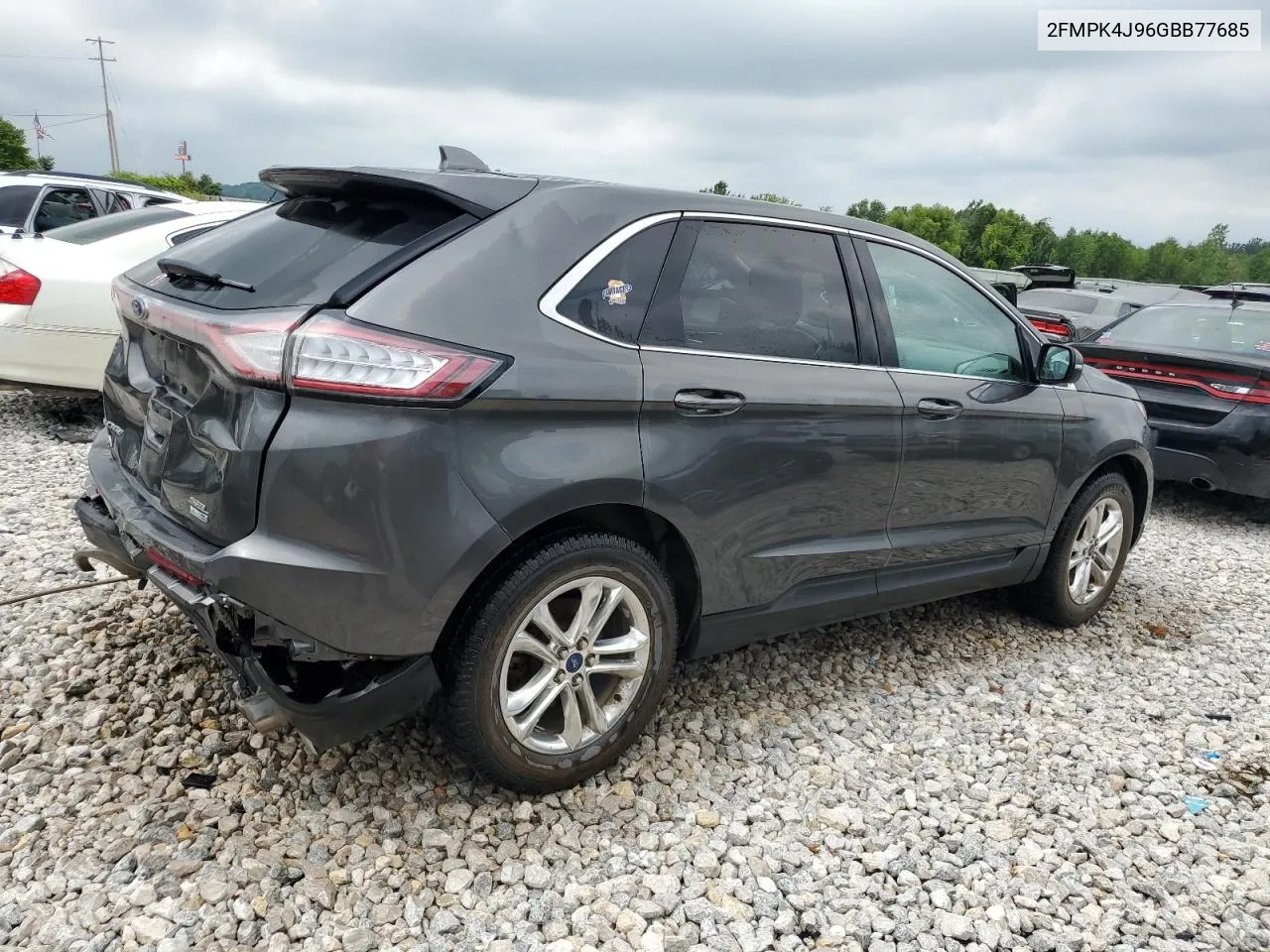 2016 Ford Edge Sel VIN: 2FMPK4J96GBB77685 Lot: 61823974