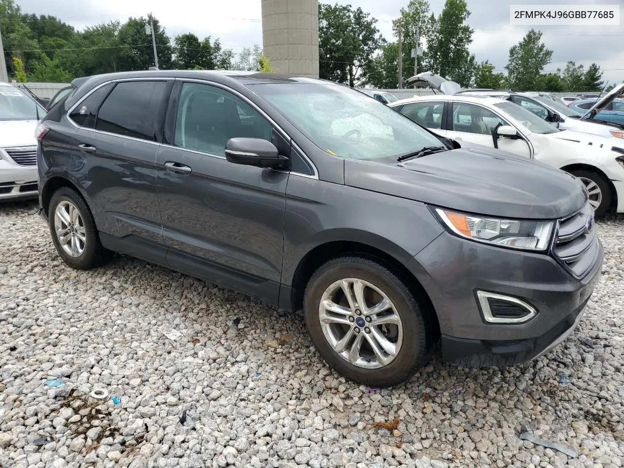 2016 Ford Edge Sel VIN: 2FMPK4J96GBB77685 Lot: 61823974