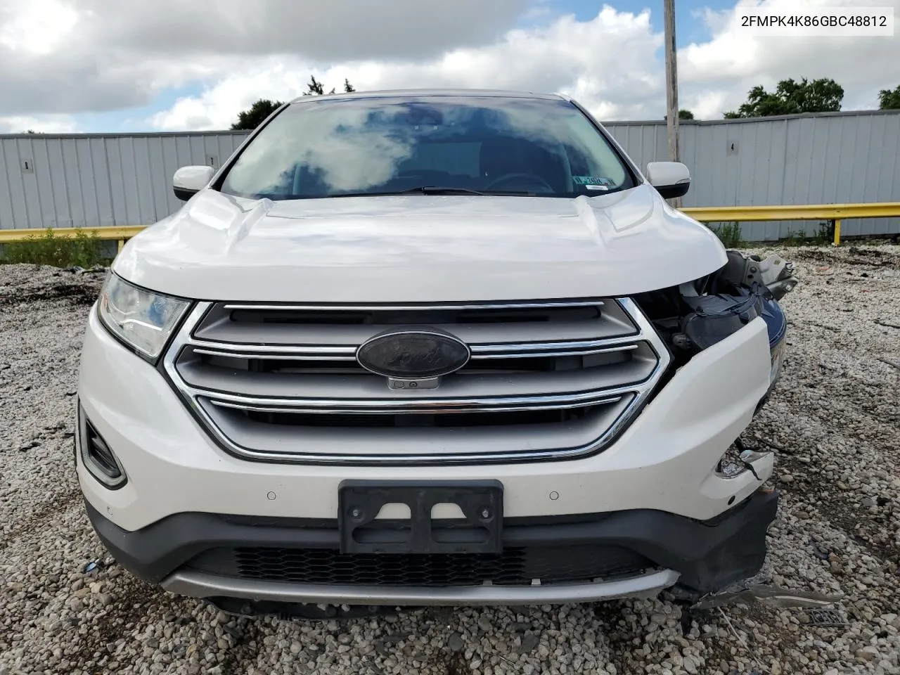 2016 Ford Edge Titanium VIN: 2FMPK4K86GBC48812 Lot: 61897834