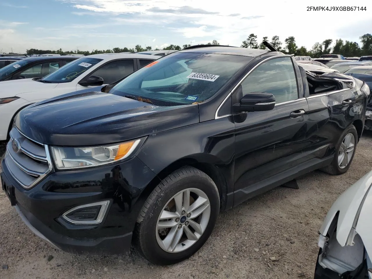 2FMPK4J9XGBB67144 2016 Ford Edge Sel