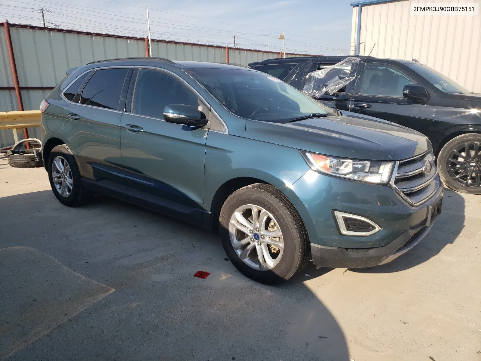 2016 Ford Edge Sel VIN: 2FMPK3J90GBB75151 Lot: 67153474