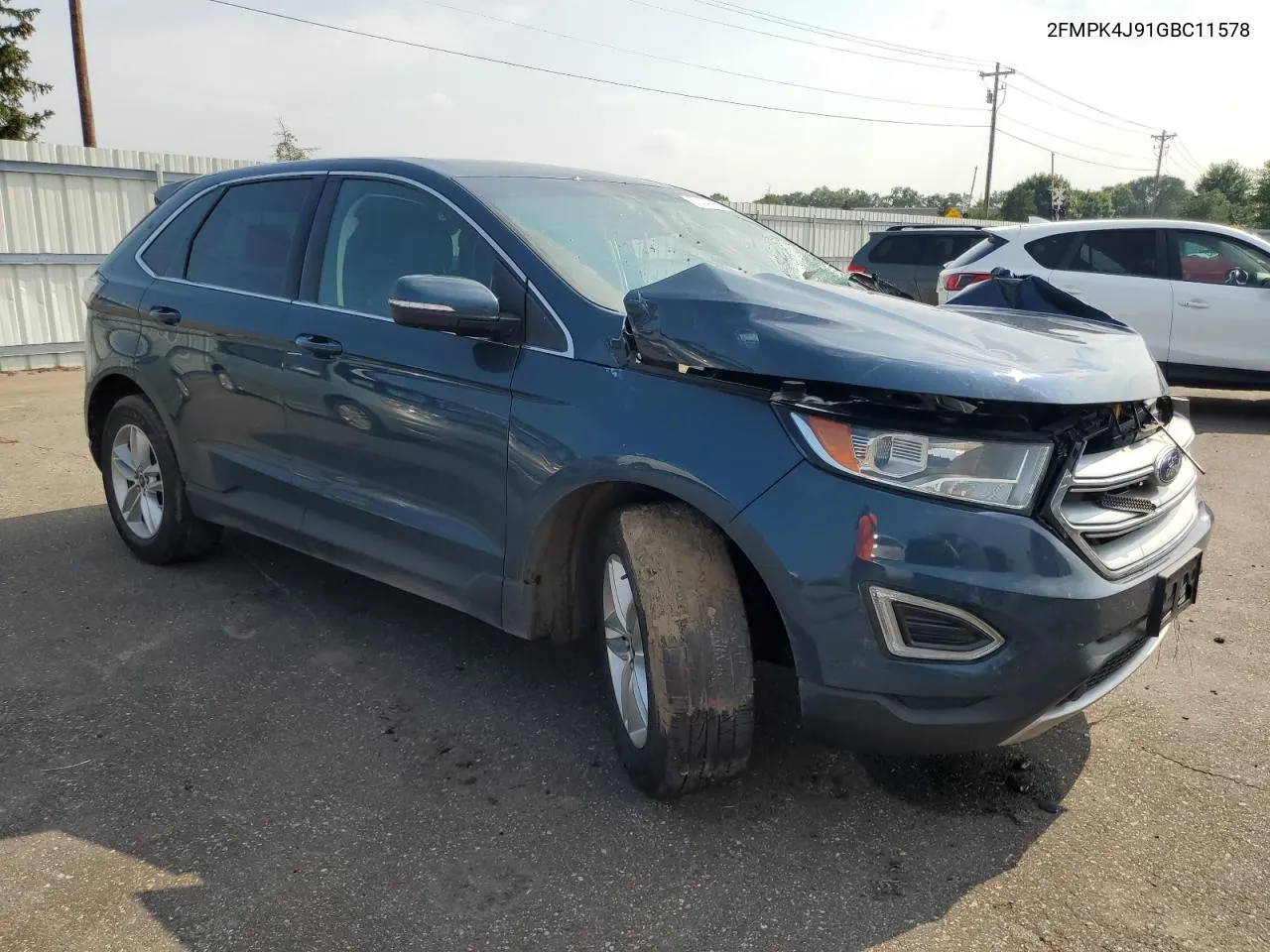 2FMPK4J91GBC11578 2016 Ford Edge Sel