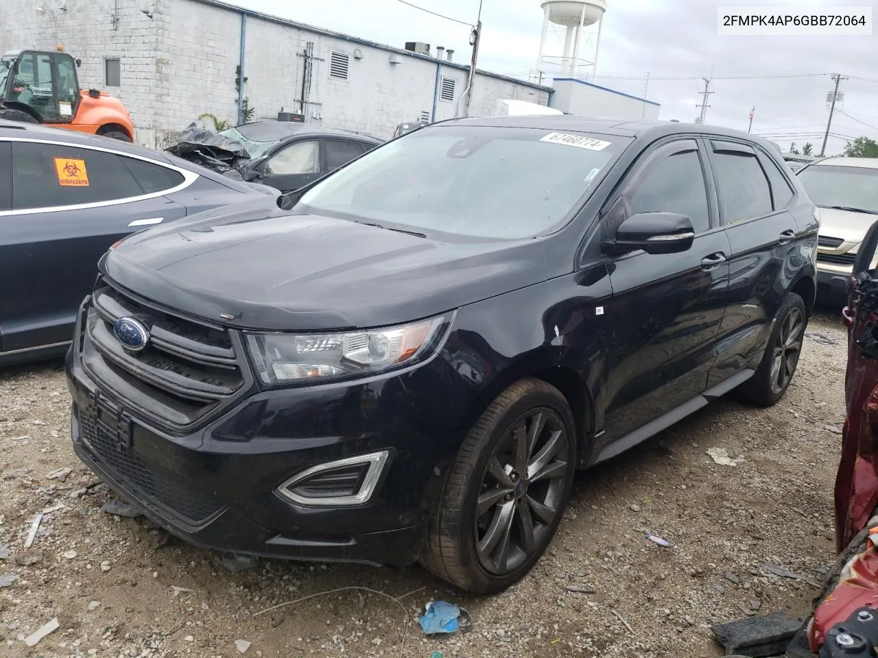 2016 Ford Edge Sport VIN: 2FMPK4AP6GBB72064 Lot: 67460774