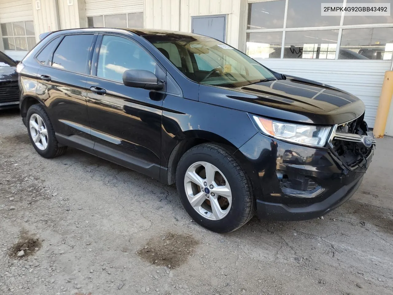 2016 Ford Edge Se VIN: 2FMPK4G92GBB43492 Lot: 67641074