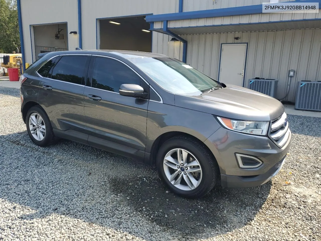 2016 Ford Edge Sel VIN: 2FMPK3J92GBB14948 Lot: 67650054