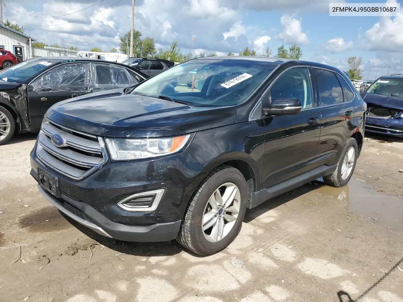 2016 Ford Edge Sel VIN: 2FMPK4J95GBB10687 Lot: 67679094