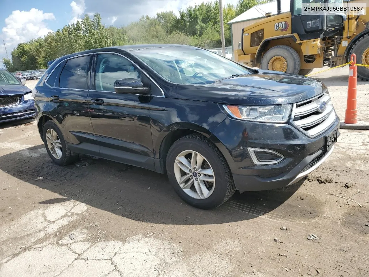 2016 Ford Edge Sel VIN: 2FMPK4J95GBB10687 Lot: 67679094