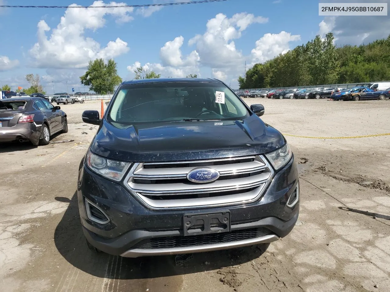 2016 Ford Edge Sel VIN: 2FMPK4J95GBB10687 Lot: 67679094