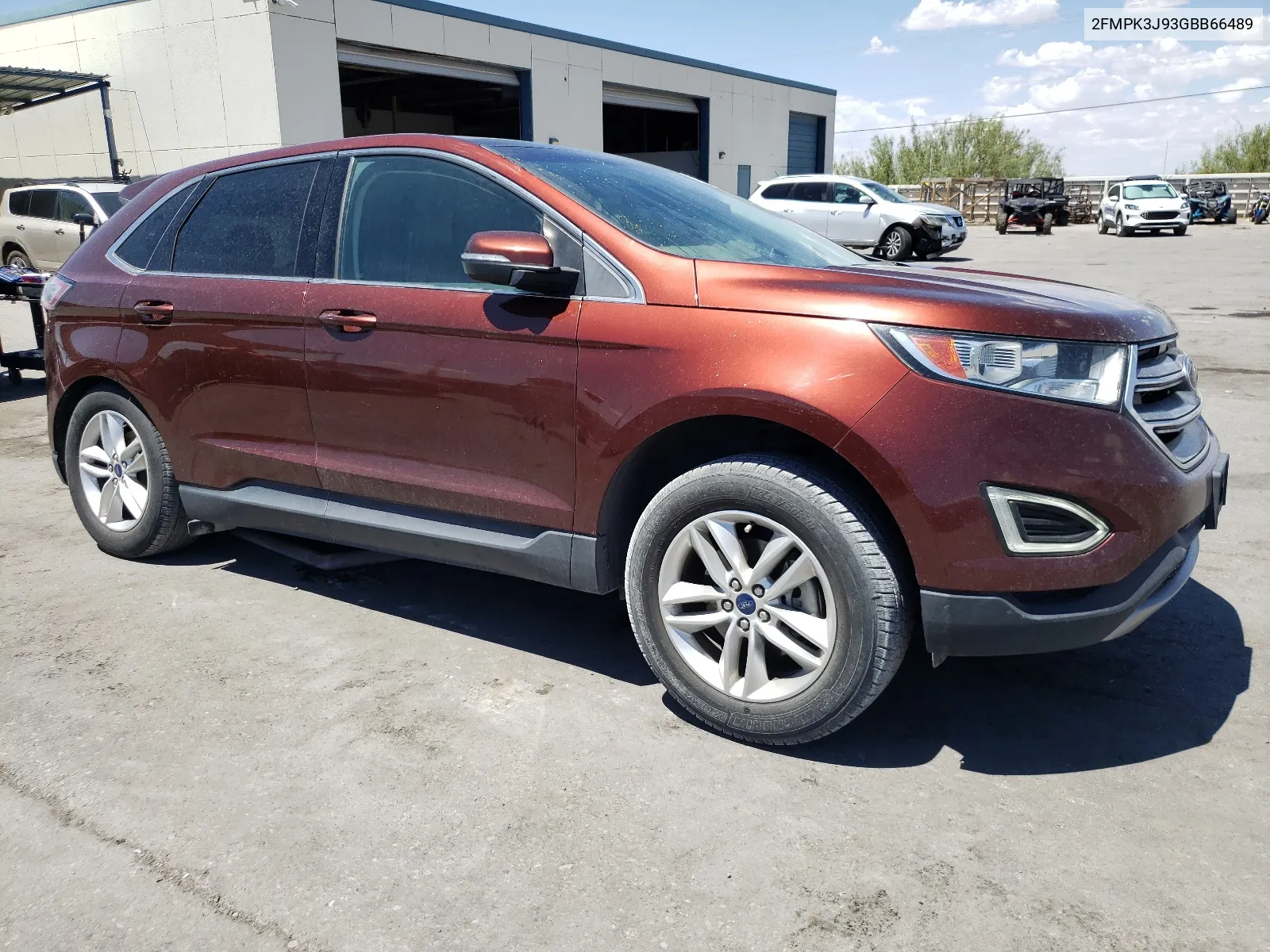 2016 Ford Edge Sel VIN: 2FMPK3J93GBB66489 Lot: 67787504