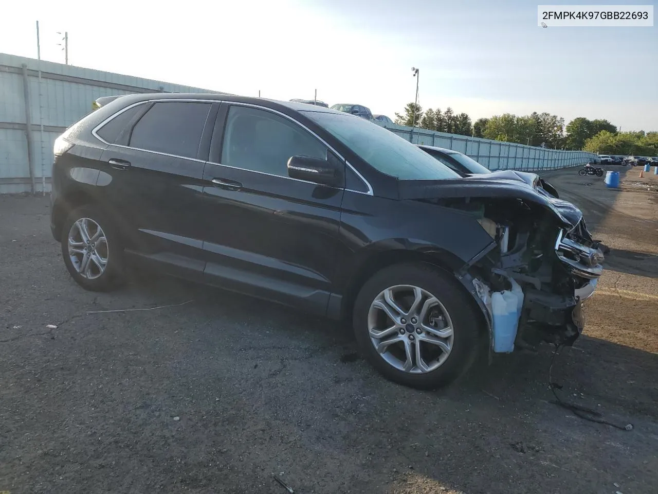 2FMPK4K97GBB22693 2016 Ford Edge Titanium