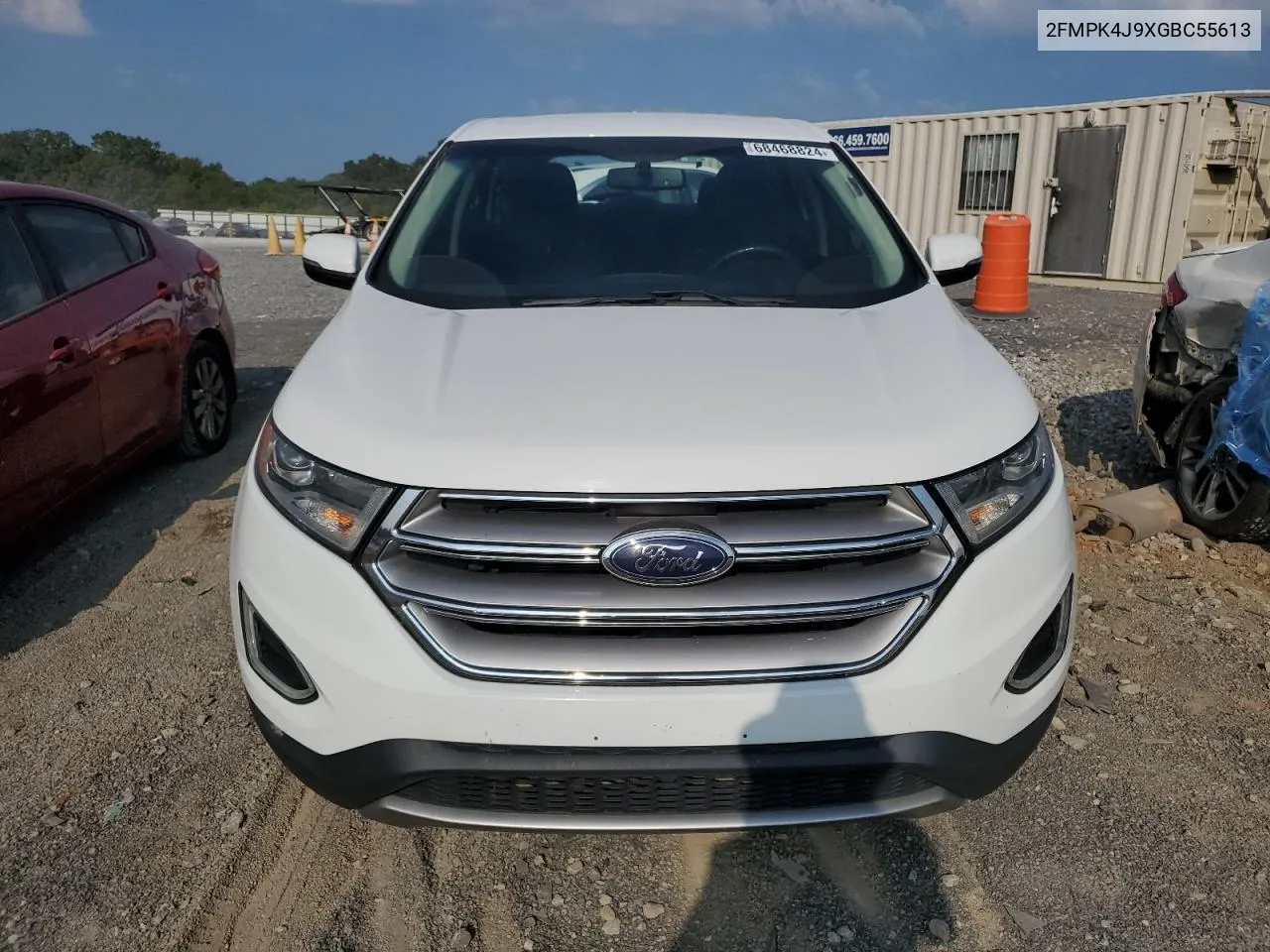 2016 Ford Edge Sel VIN: 2FMPK4J9XGBC55613 Lot: 68468824