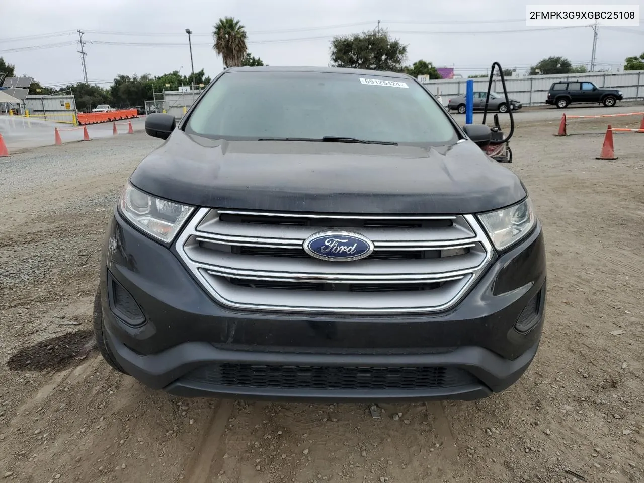 2FMPK3G9XGBC25108 2016 Ford Edge Se