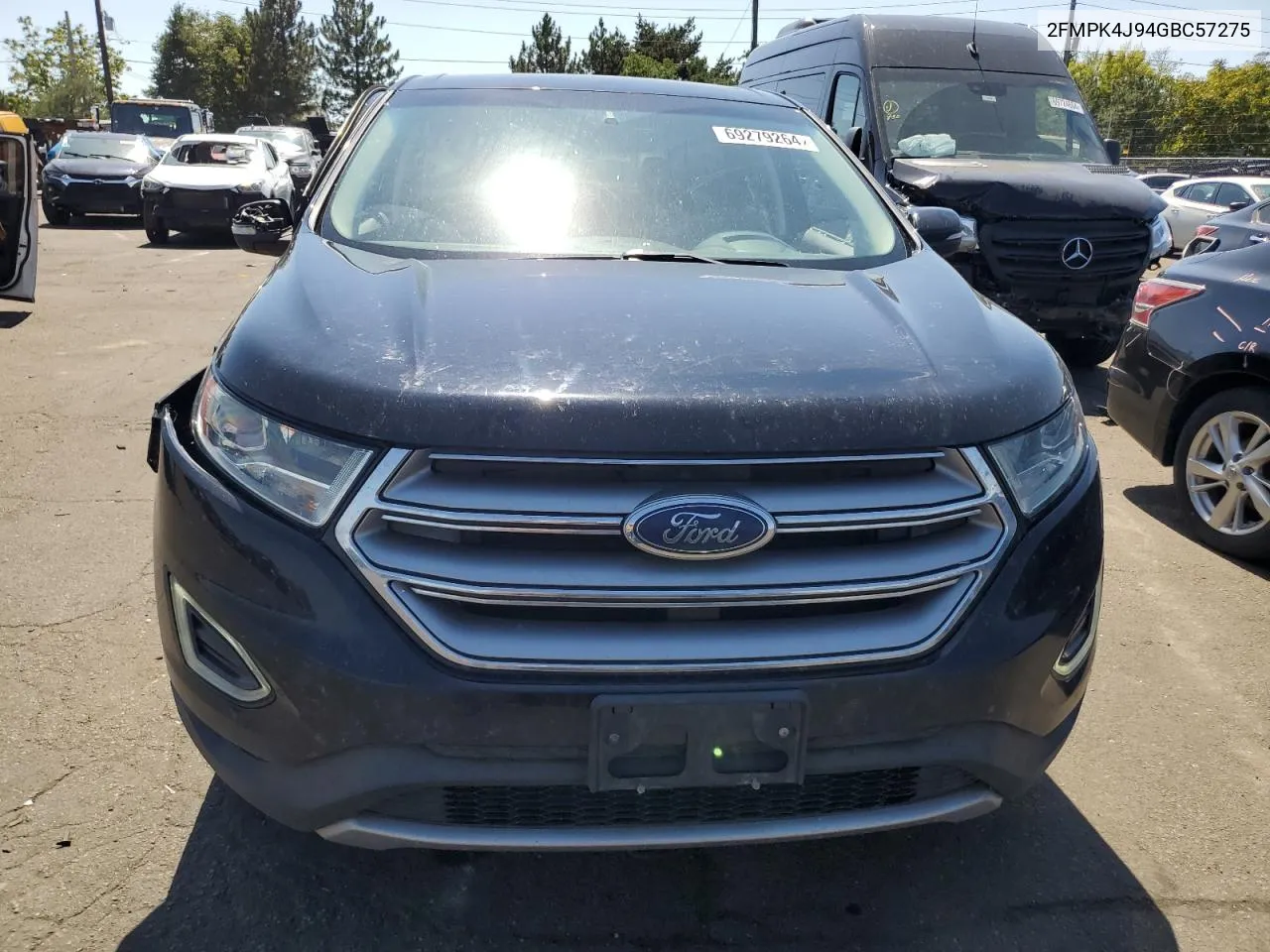 2016 Ford Edge Sel VIN: 2FMPK4J94GBC57275 Lot: 69279264