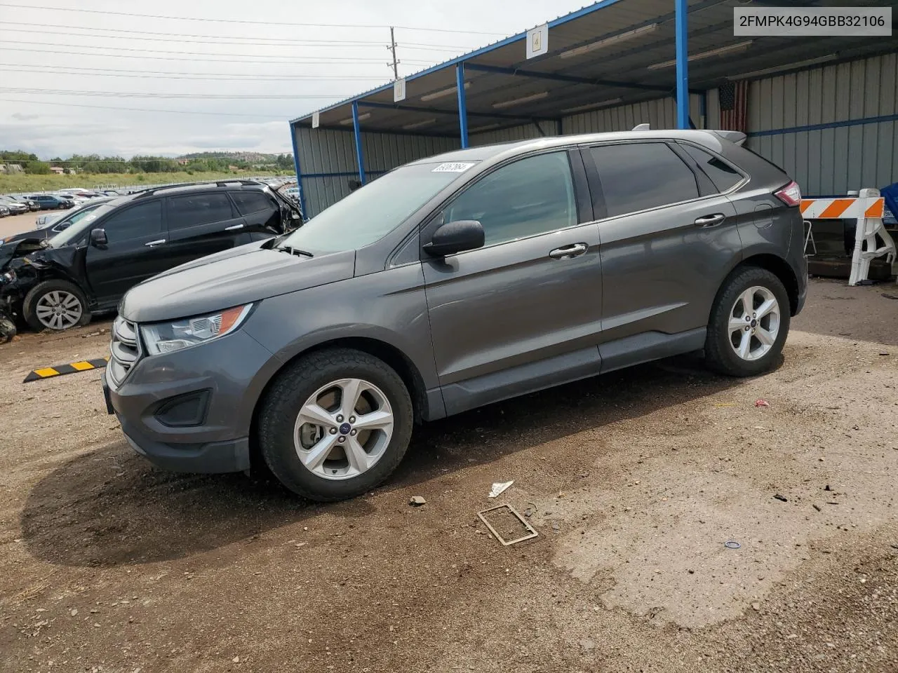 2016 Ford Edge Se VIN: 2FMPK4G94GBB32106 Lot: 69367864