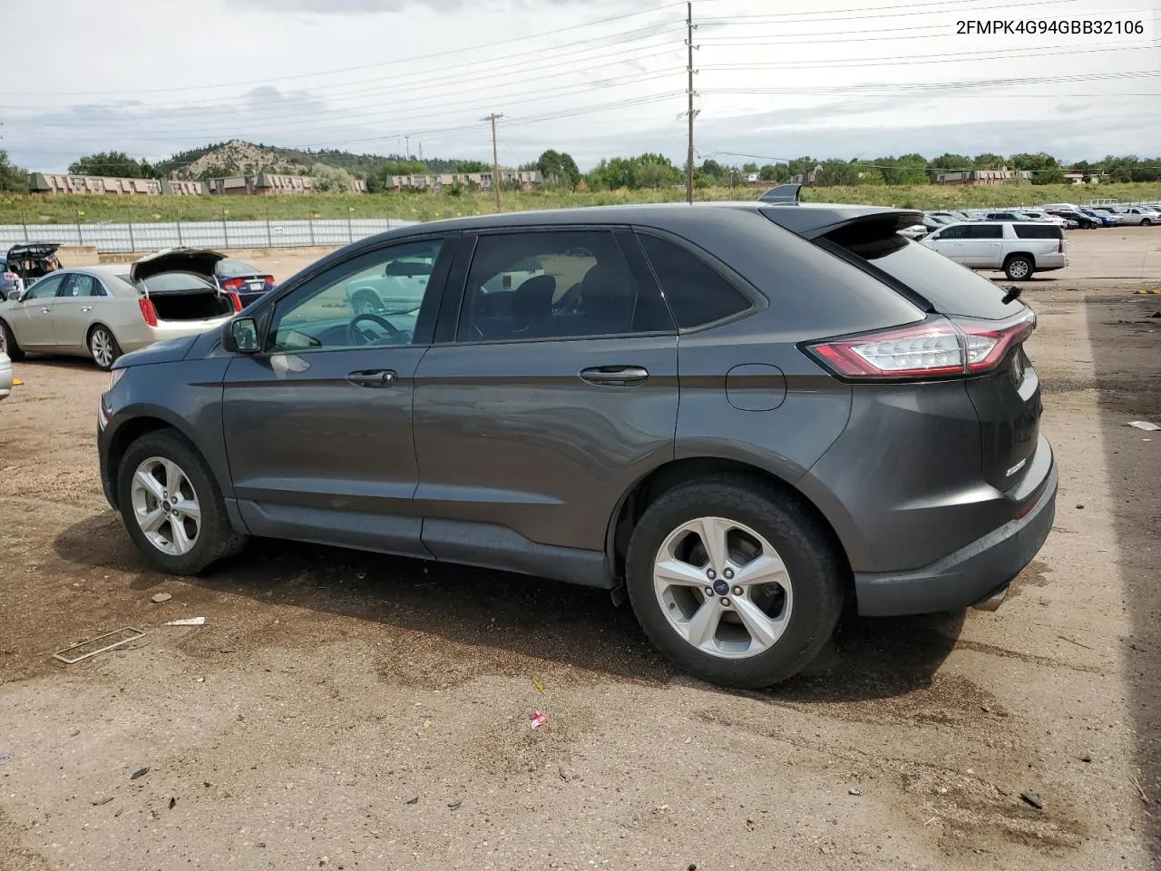 2016 Ford Edge Se VIN: 2FMPK4G94GBB32106 Lot: 69367864