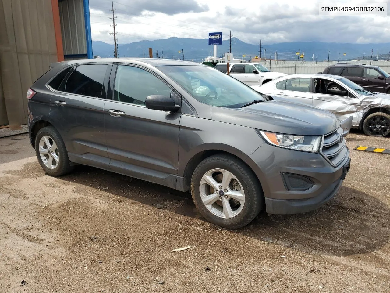 2016 Ford Edge Se VIN: 2FMPK4G94GBB32106 Lot: 69367864