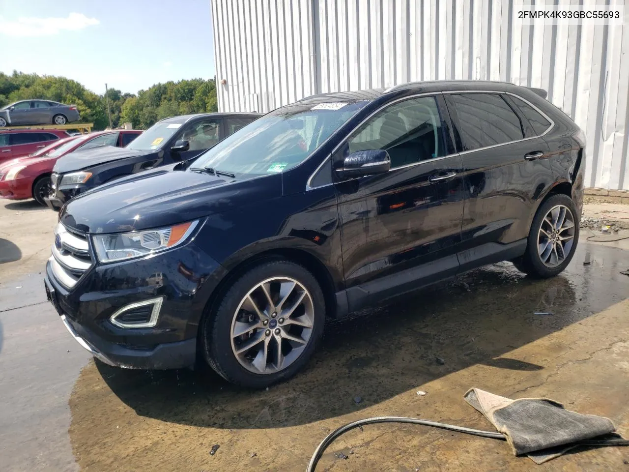 2016 Ford Edge Titanium VIN: 2FMPK4K93GBC55693 Lot: 69524934