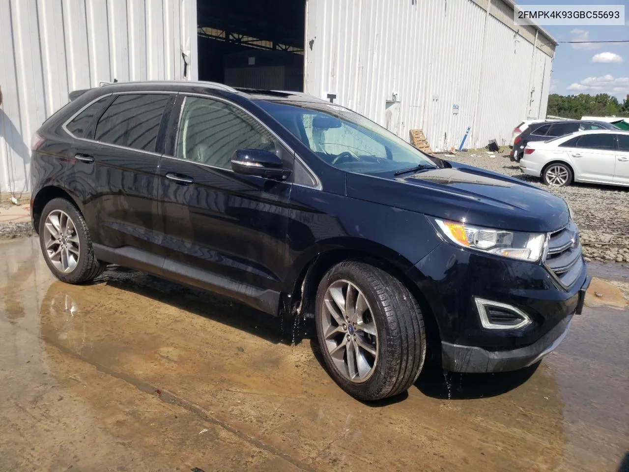 2016 Ford Edge Titanium VIN: 2FMPK4K93GBC55693 Lot: 69524934