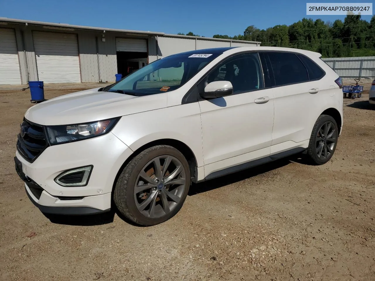 2016 Ford Edge Sport VIN: 2FMPK4AP7GBB09247 Lot: 69745294