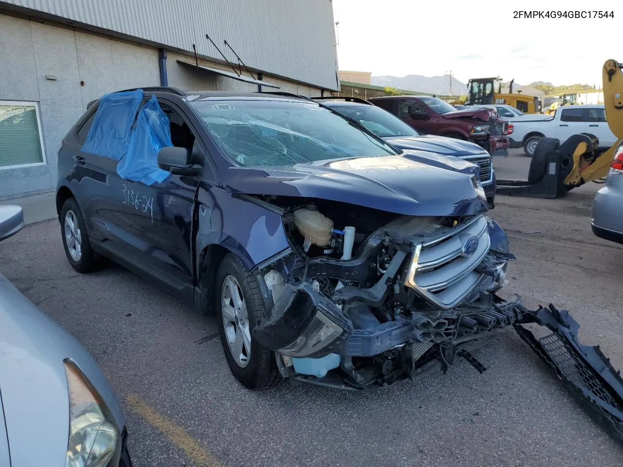 2016 Ford Edge Se VIN: 2FMPK4G94GBC17544 Lot: 69897124