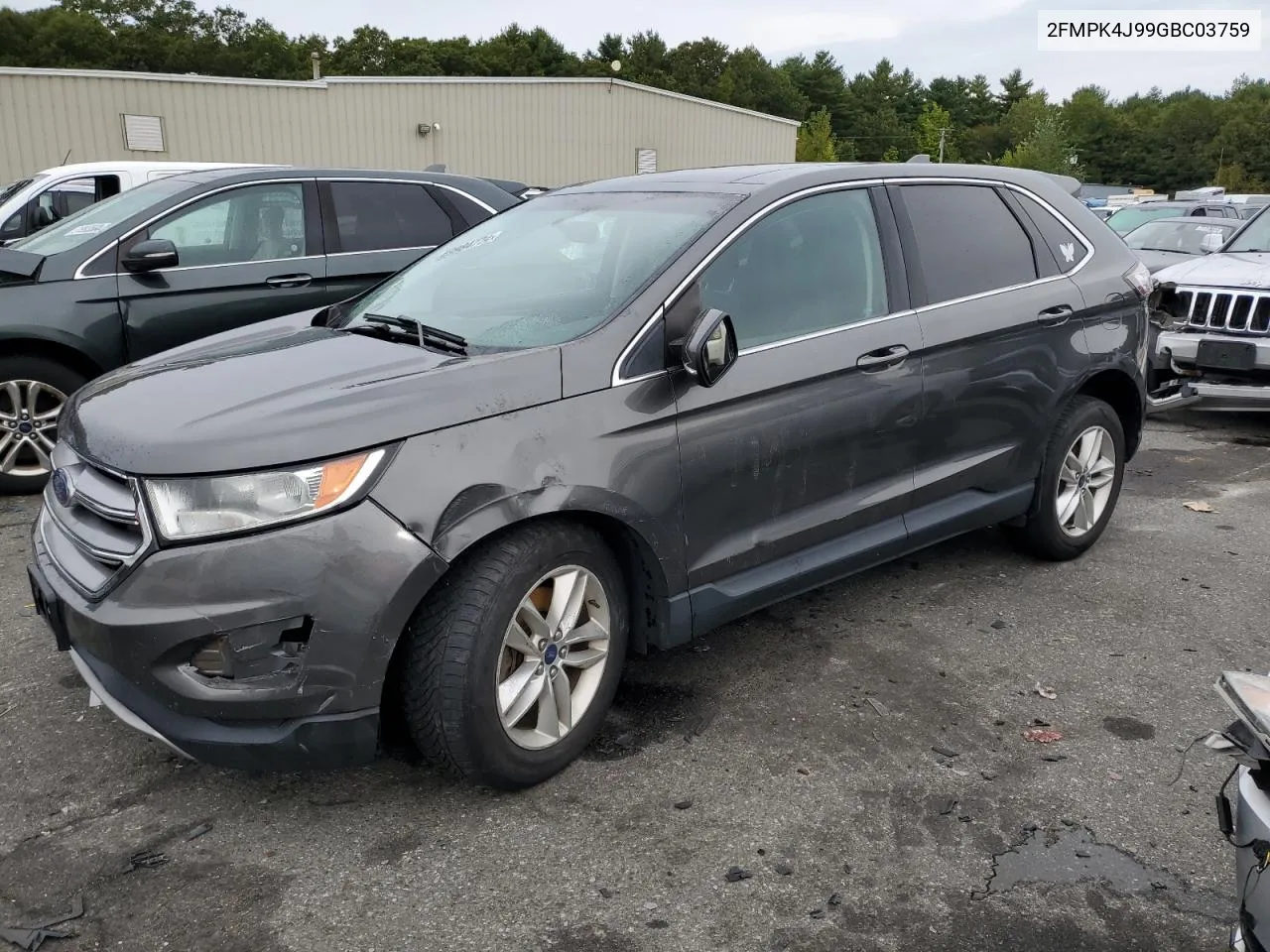 2016 Ford Edge Sel VIN: 2FMPK4J99GBC03759 Lot: 69984774