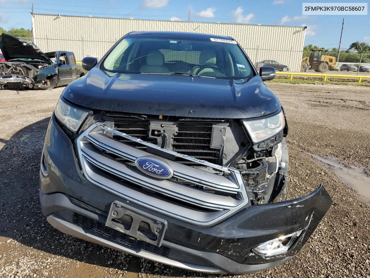 2FMPK3K97GBC58607 2016 Ford Edge Titanium