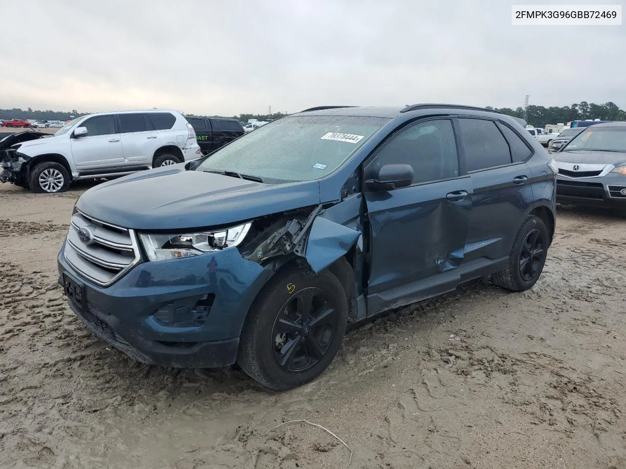 2FMPK3G96GBB72469 2016 Ford Edge Se