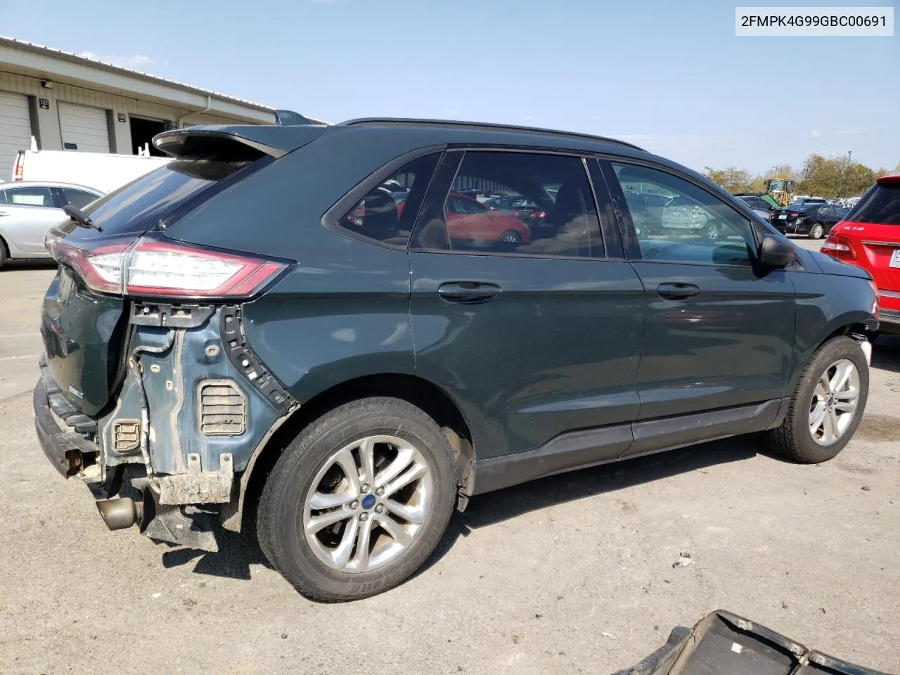 2016 Ford Edge Se VIN: 2FMPK4G99GBC00691 Lot: 70383084