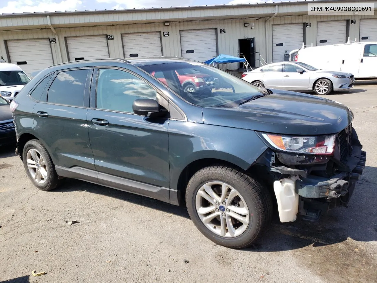 2016 Ford Edge Se VIN: 2FMPK4G99GBC00691 Lot: 70383084