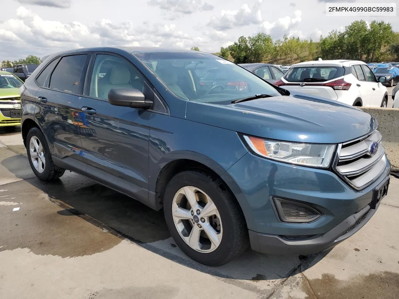 2016 Ford Edge Se VIN: 2FMPK4G99GBC59983 Lot: 70448814