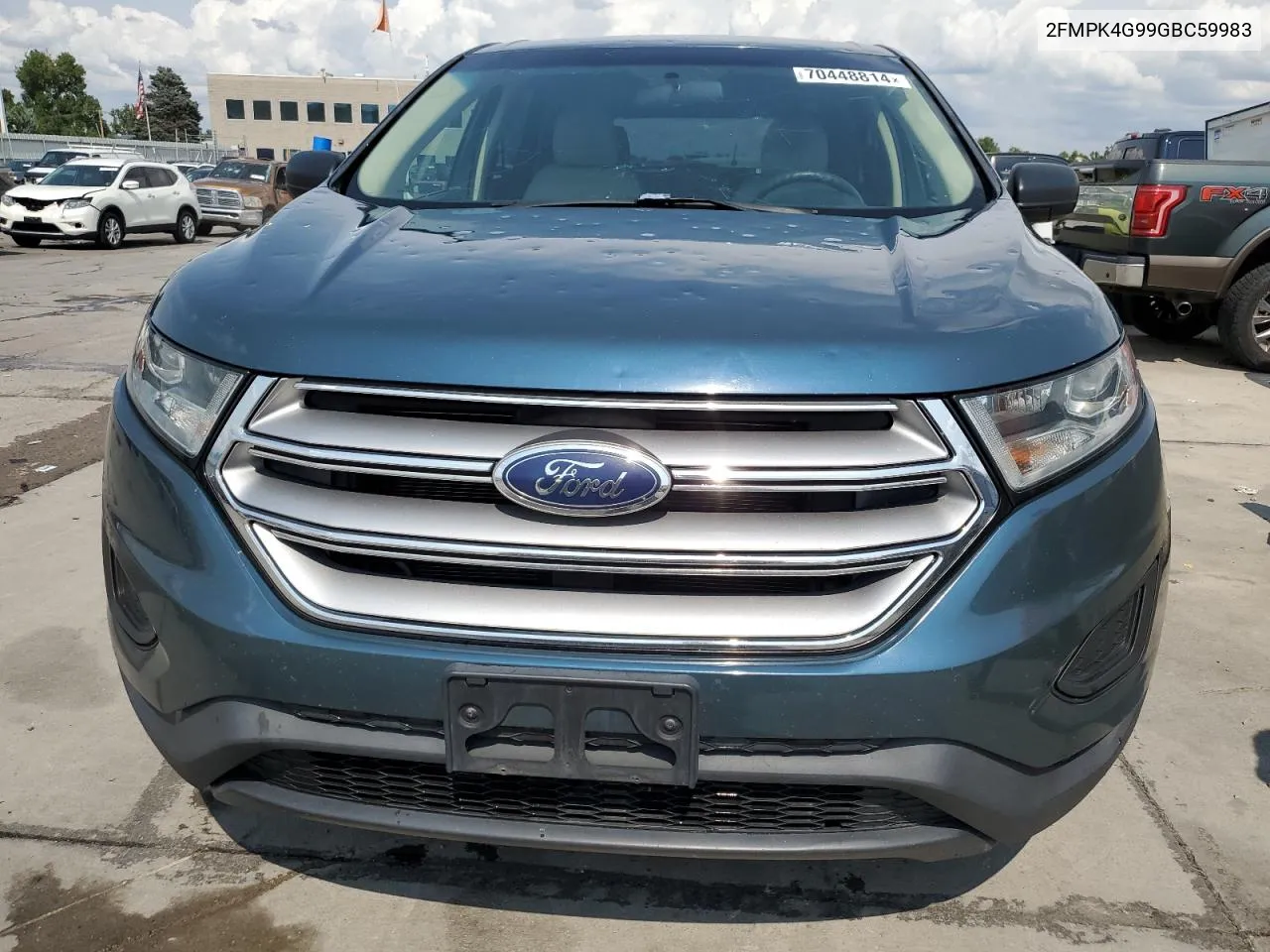 2016 Ford Edge Se VIN: 2FMPK4G99GBC59983 Lot: 70448814