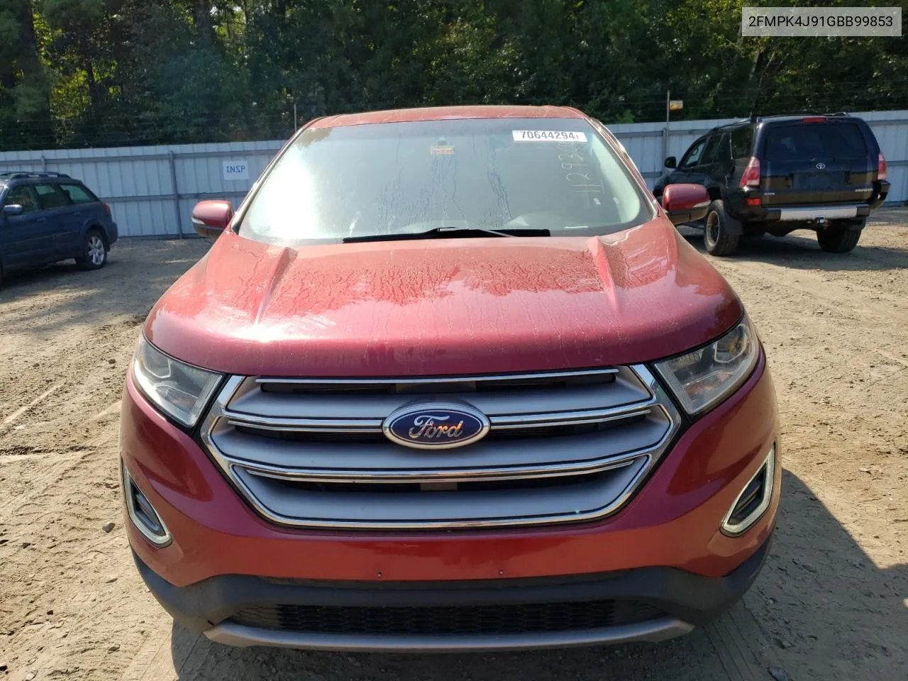 2016 Ford Edge Sel VIN: 2FMPK4J91GBB99853 Lot: 70644294