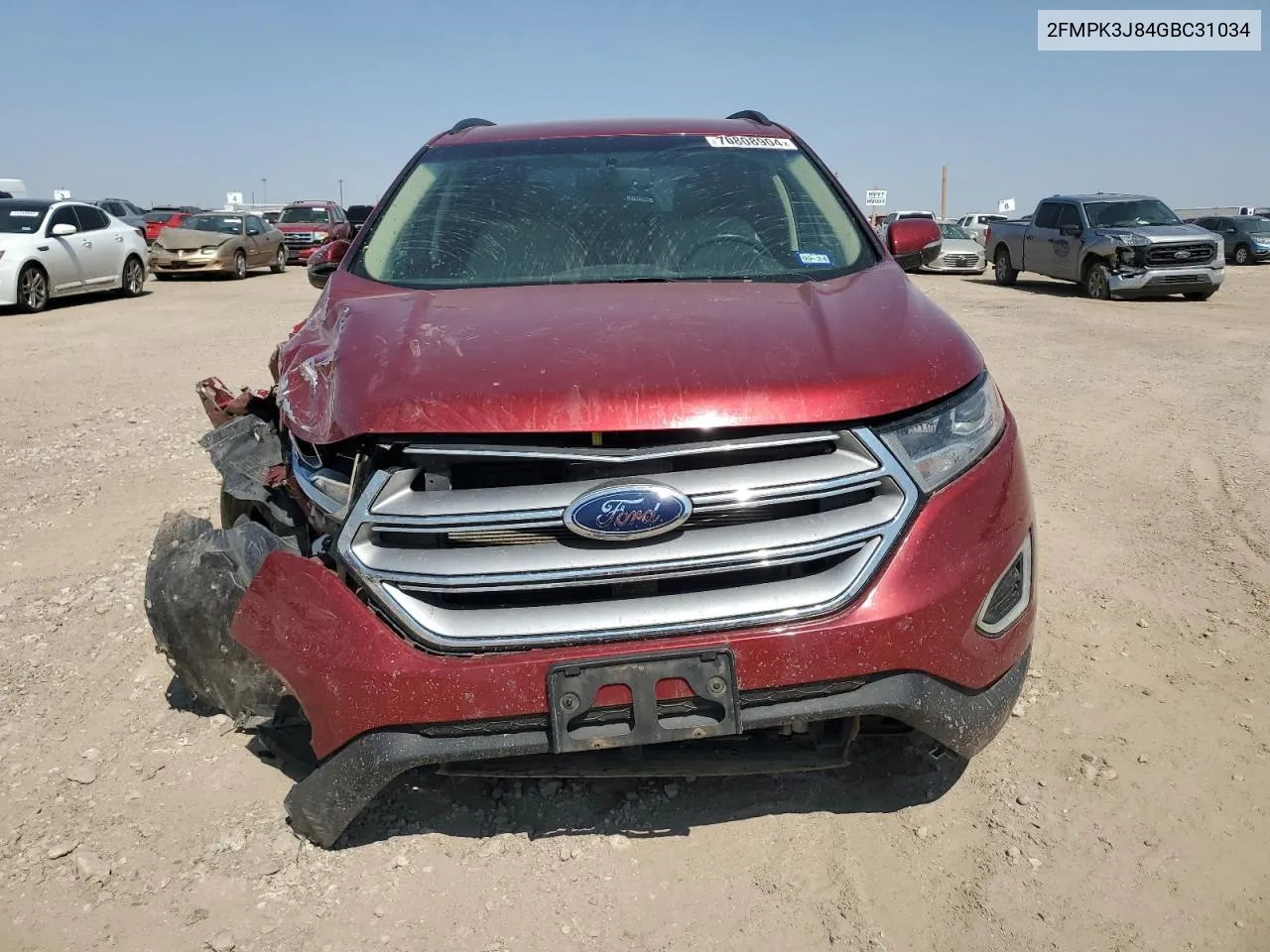 2FMPK3J84GBC31034 2016 Ford Edge Sel