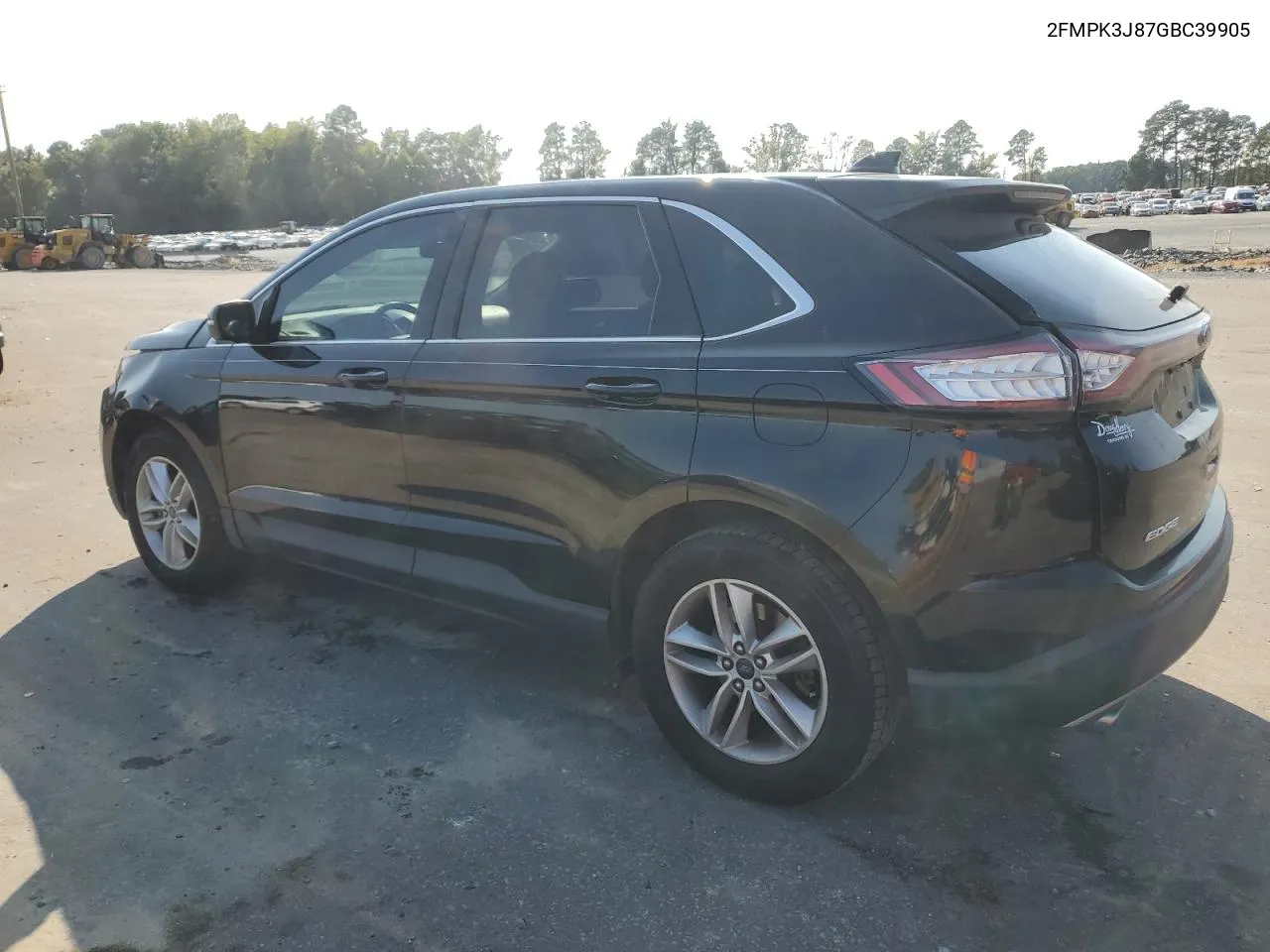 2016 Ford Edge Sel VIN: 2FMPK3J87GBC39905 Lot: 71024734