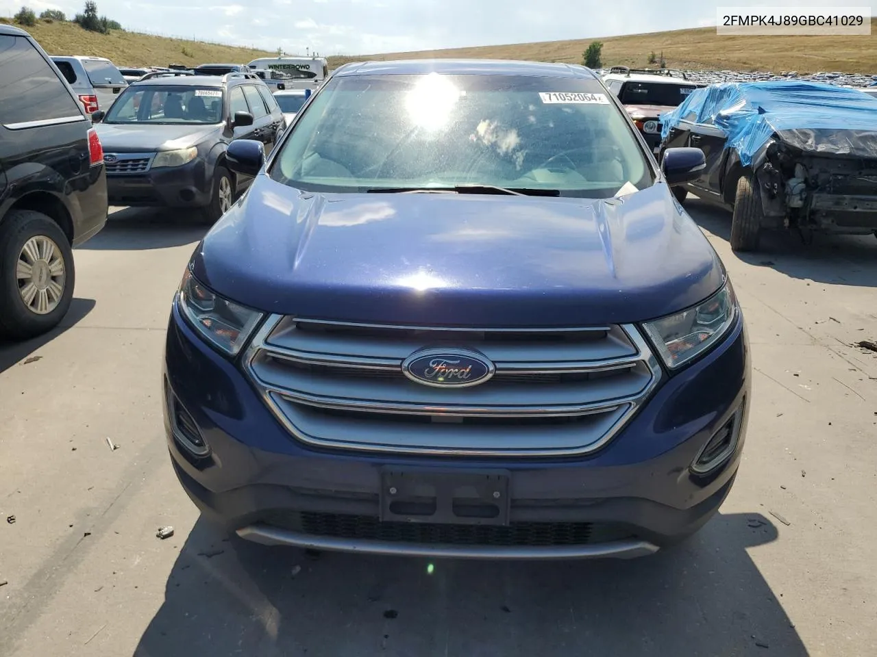 2016 Ford Edge Sel VIN: 2FMPK4J89GBC41029 Lot: 71052064