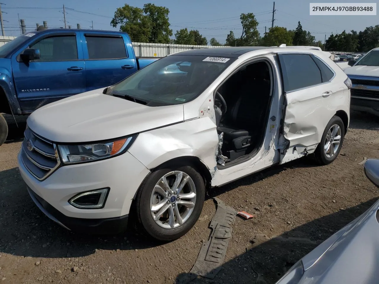 2FMPK4J97GBB93488 2016 Ford Edge Sel