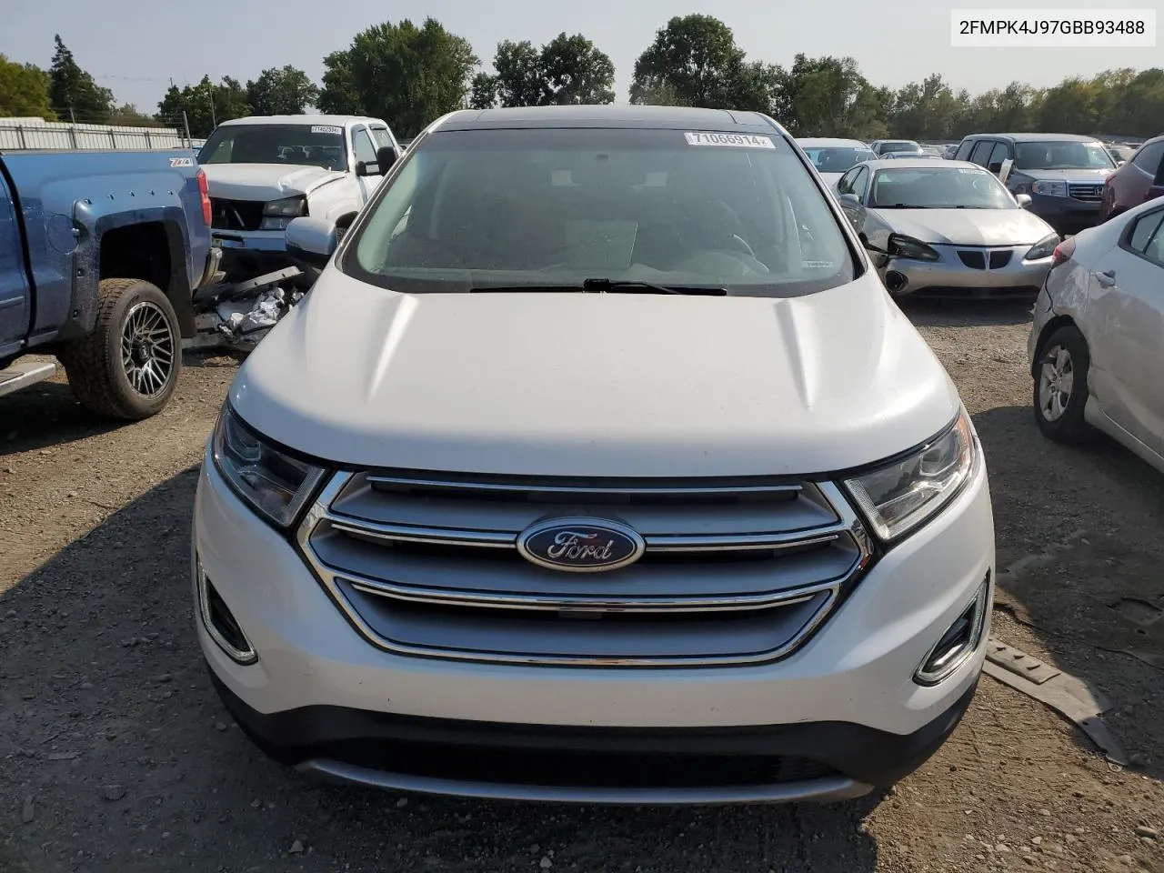 2FMPK4J97GBB93488 2016 Ford Edge Sel