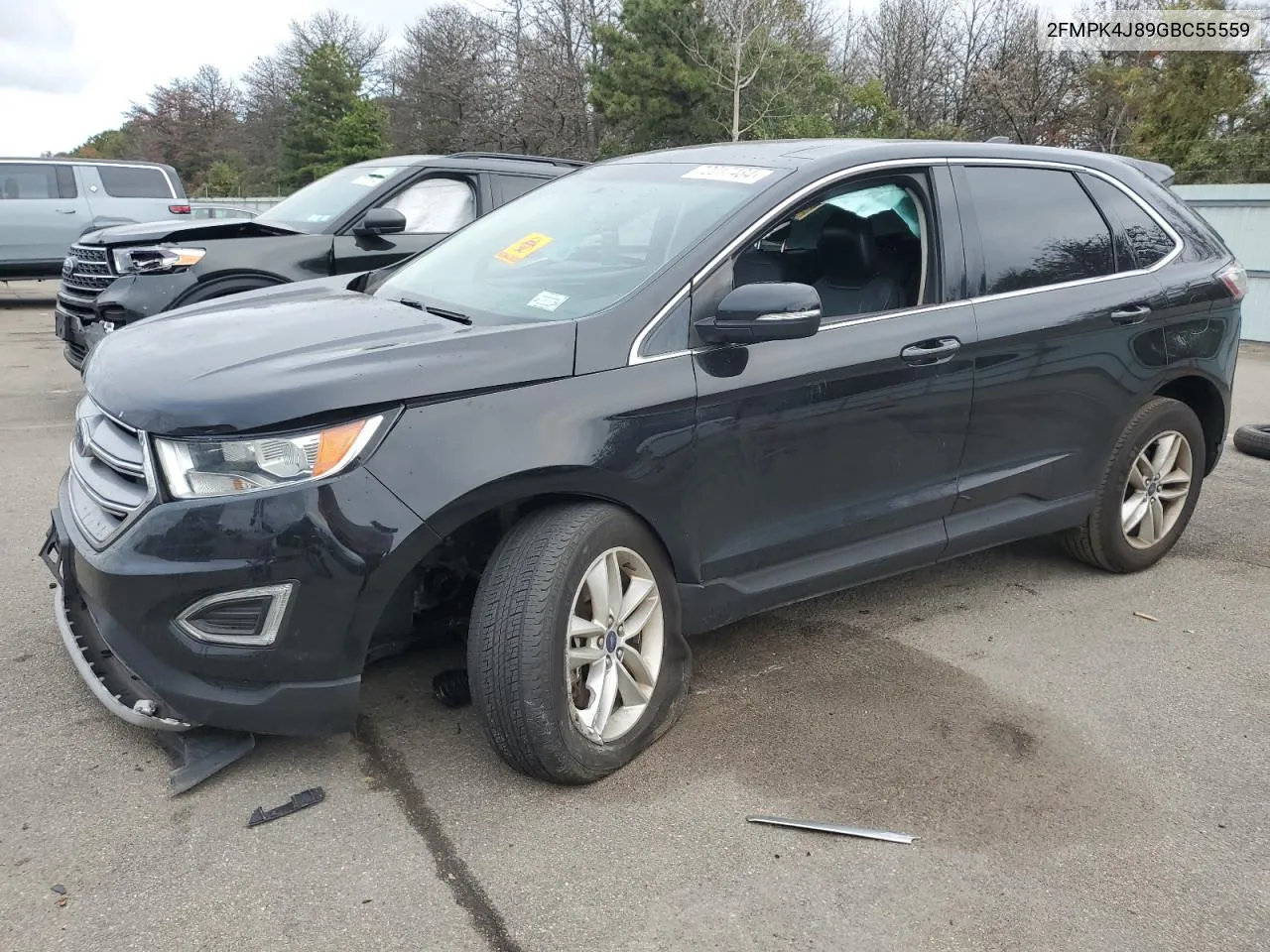 2016 Ford Edge Sel VIN: 2FMPK4J89GBC55559 Lot: 72017484